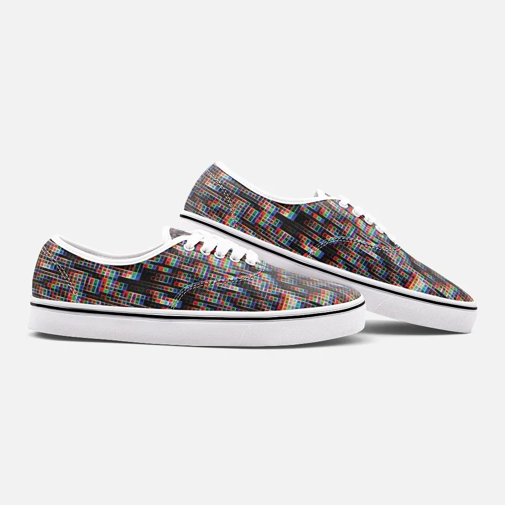 Metadata | Low Cut Unisex Canvas Shoes | Austin Blake