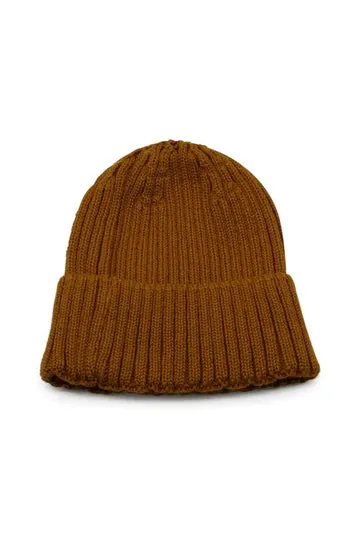 MIA WOOL BLEND BEANIE IN HONEYCOMB