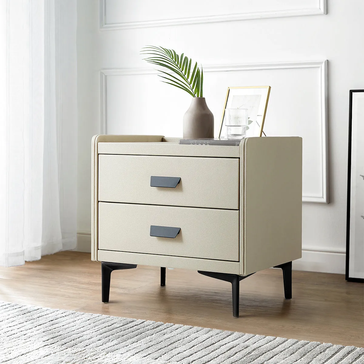 Minimalist Modern Luxurious Bedside Table