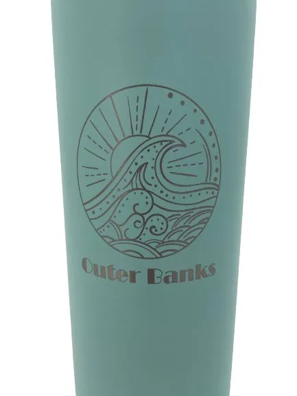 Outer Banks Dew Compass Rose Hydroflask