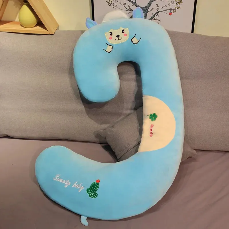 Oversized Cuddle Monster Snuggly Plush Pillow