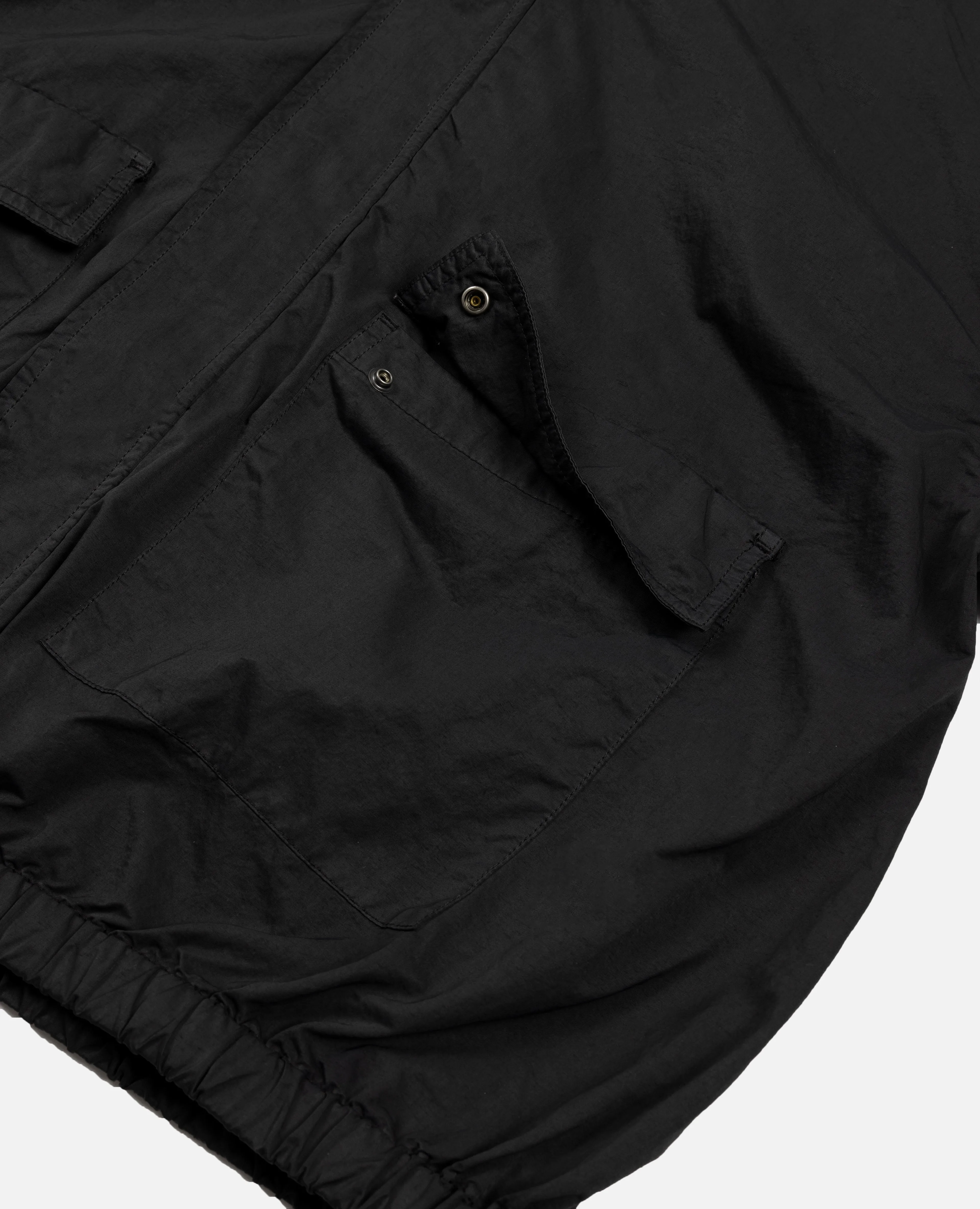 Patta GMT Pigment Dye Nylon Jacket (Pirate Black)