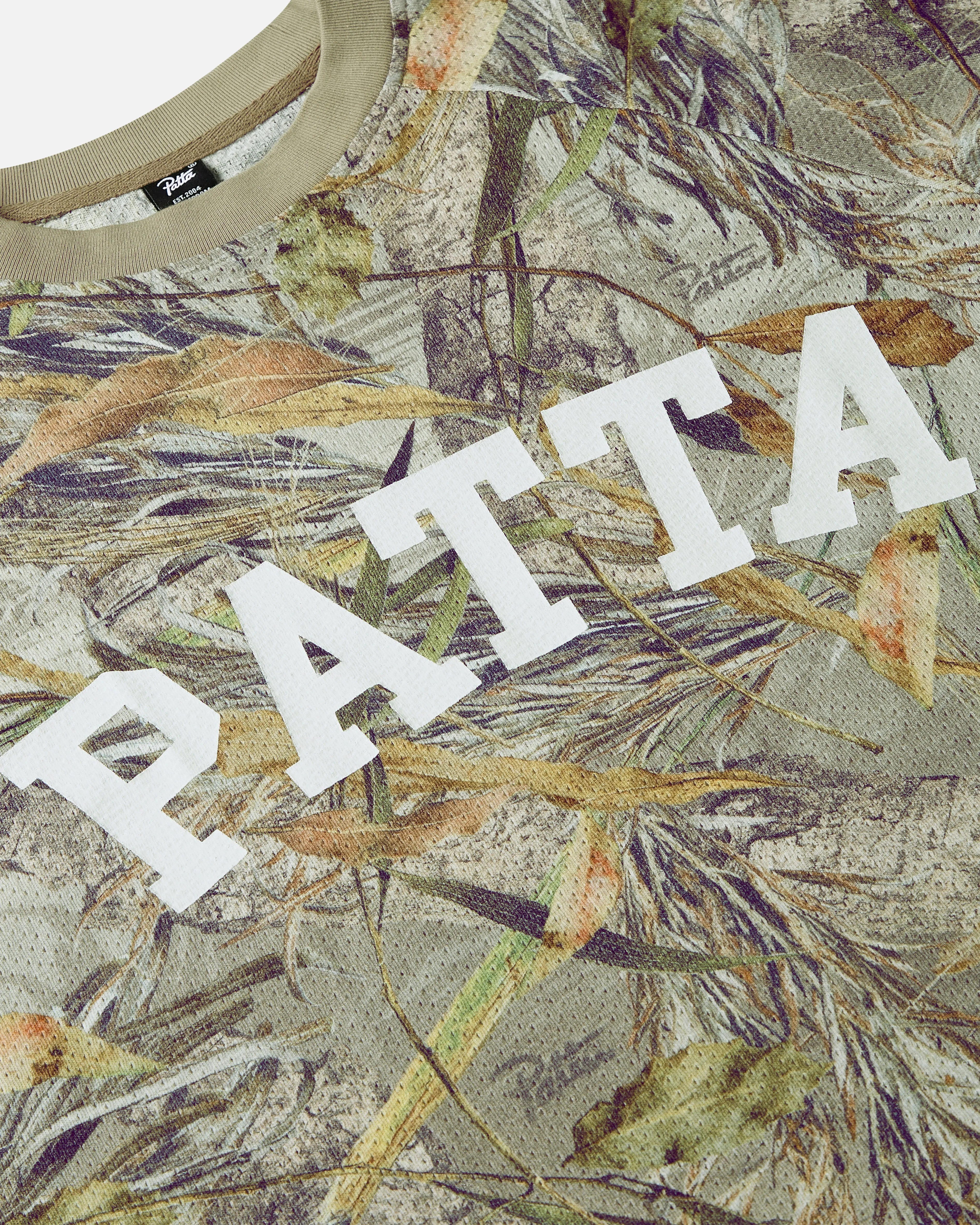 Patta Nature Print Longsleeve Mesh Jersey (Nature Print)