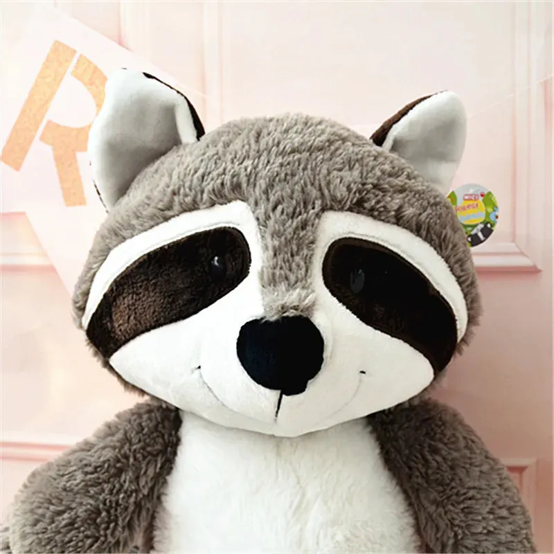 Raccoon Plush Stuffed Toy Forest Friends