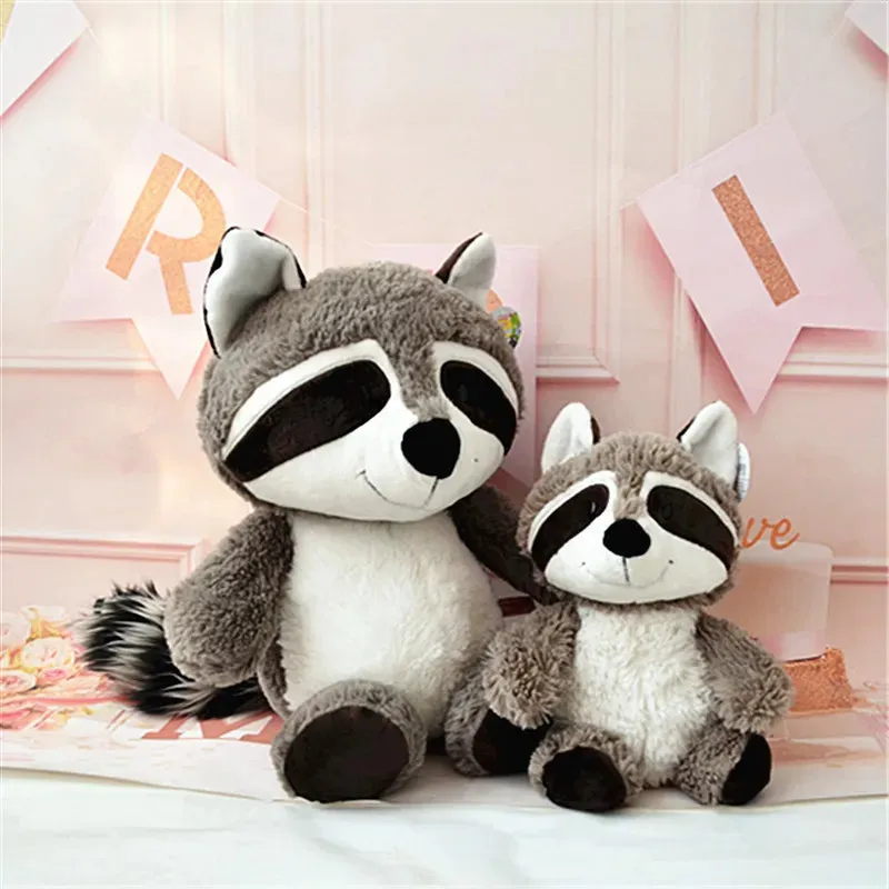 Raccoon Plush Stuffed Toy Forest Friends