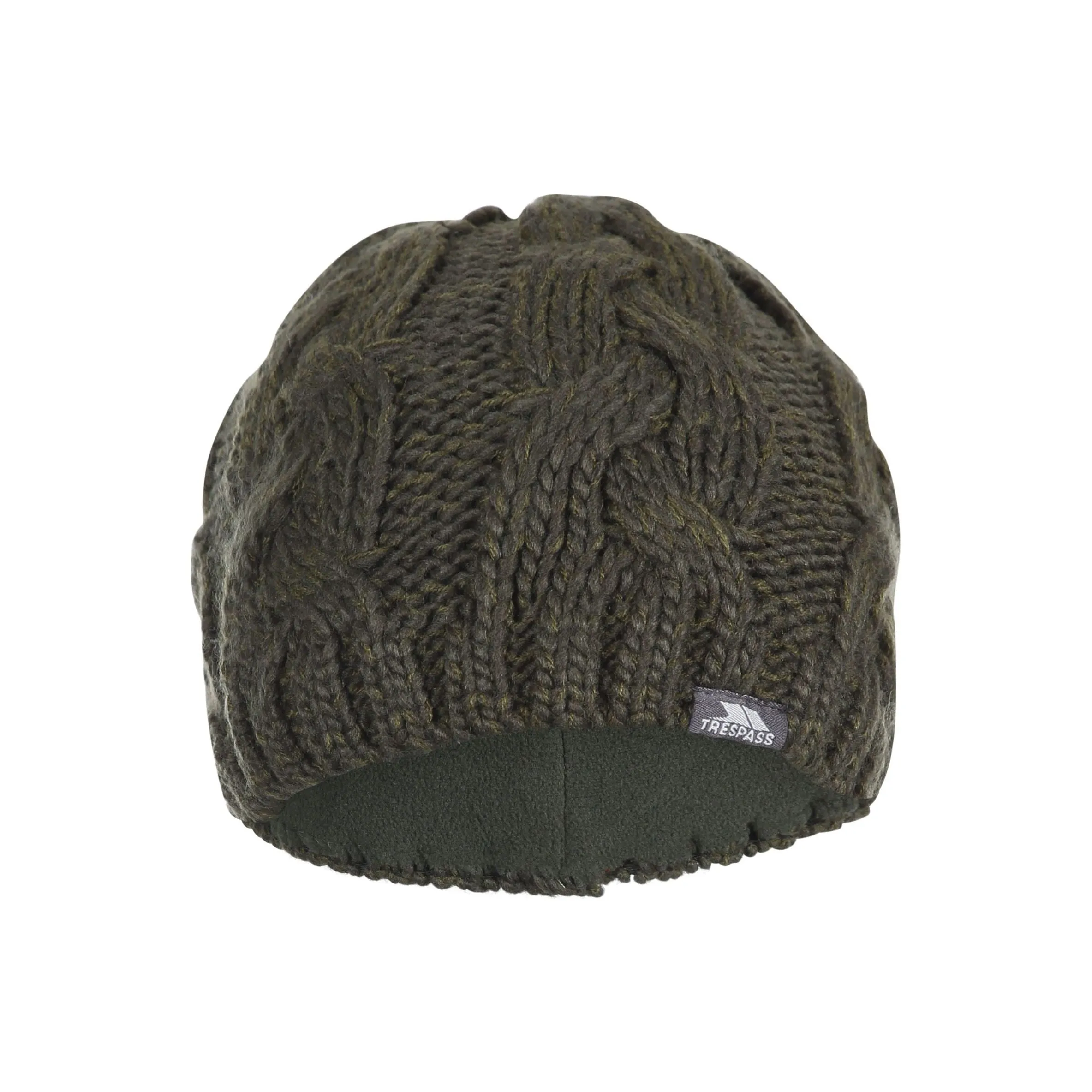 Tomlins Mens Knitted Beanie Hat - Olive