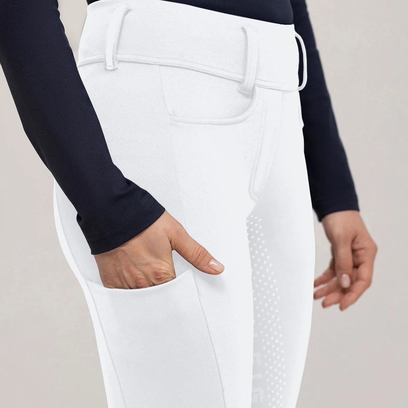 Tommy Hilfiger Vermont Full Grip Breeches - Optic White