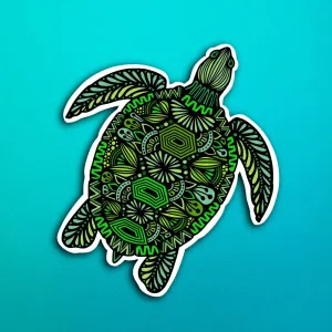 Turtle Sticker (WATERPROOF)