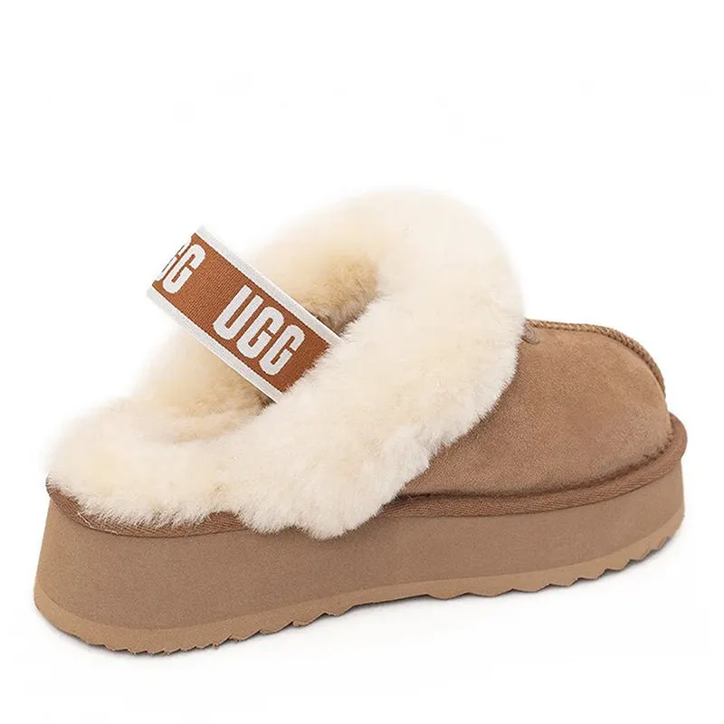 UGG Premium Platform Fluffy Scuff