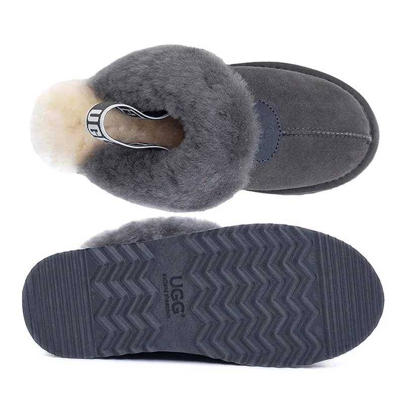 UGG Premium Platform Fluffy Scuff