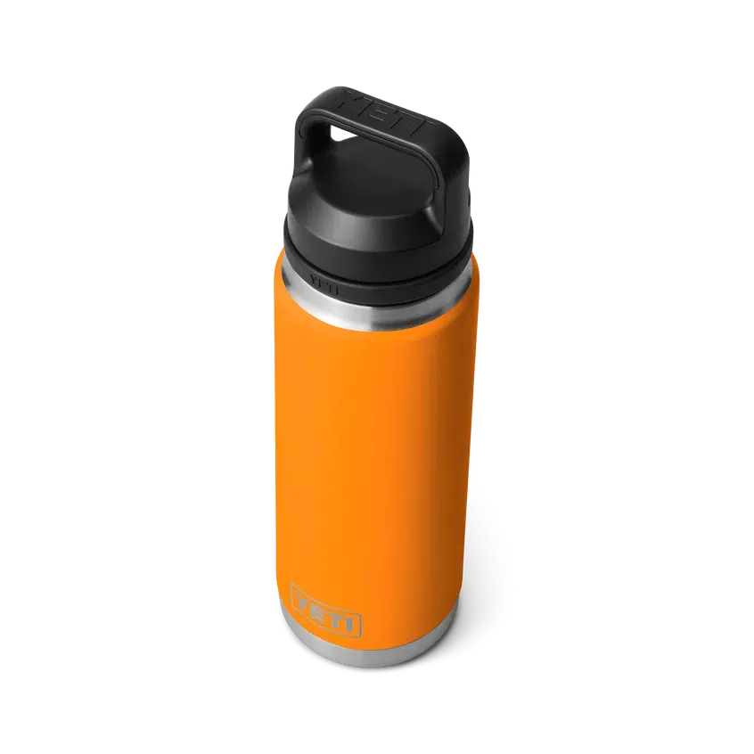 YETI Rambler 26 OZ  760ml  Bottle With Chug Cap - King Crab Orange