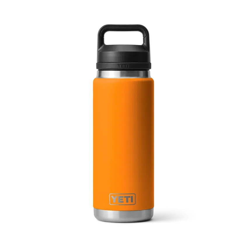 YETI Rambler 26 OZ  760ml  Bottle With Chug Cap - King Crab Orange